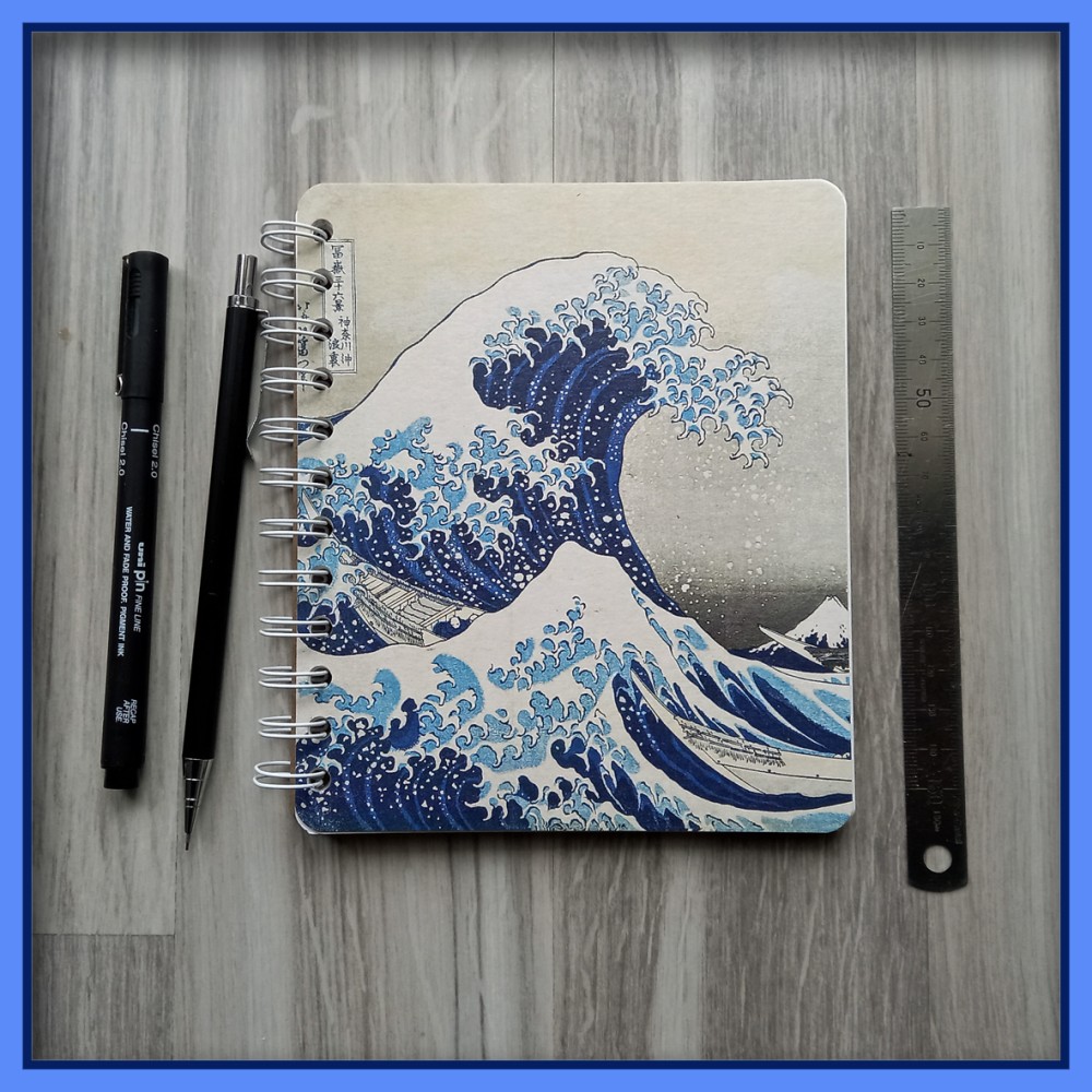 The Great Wave Notebook